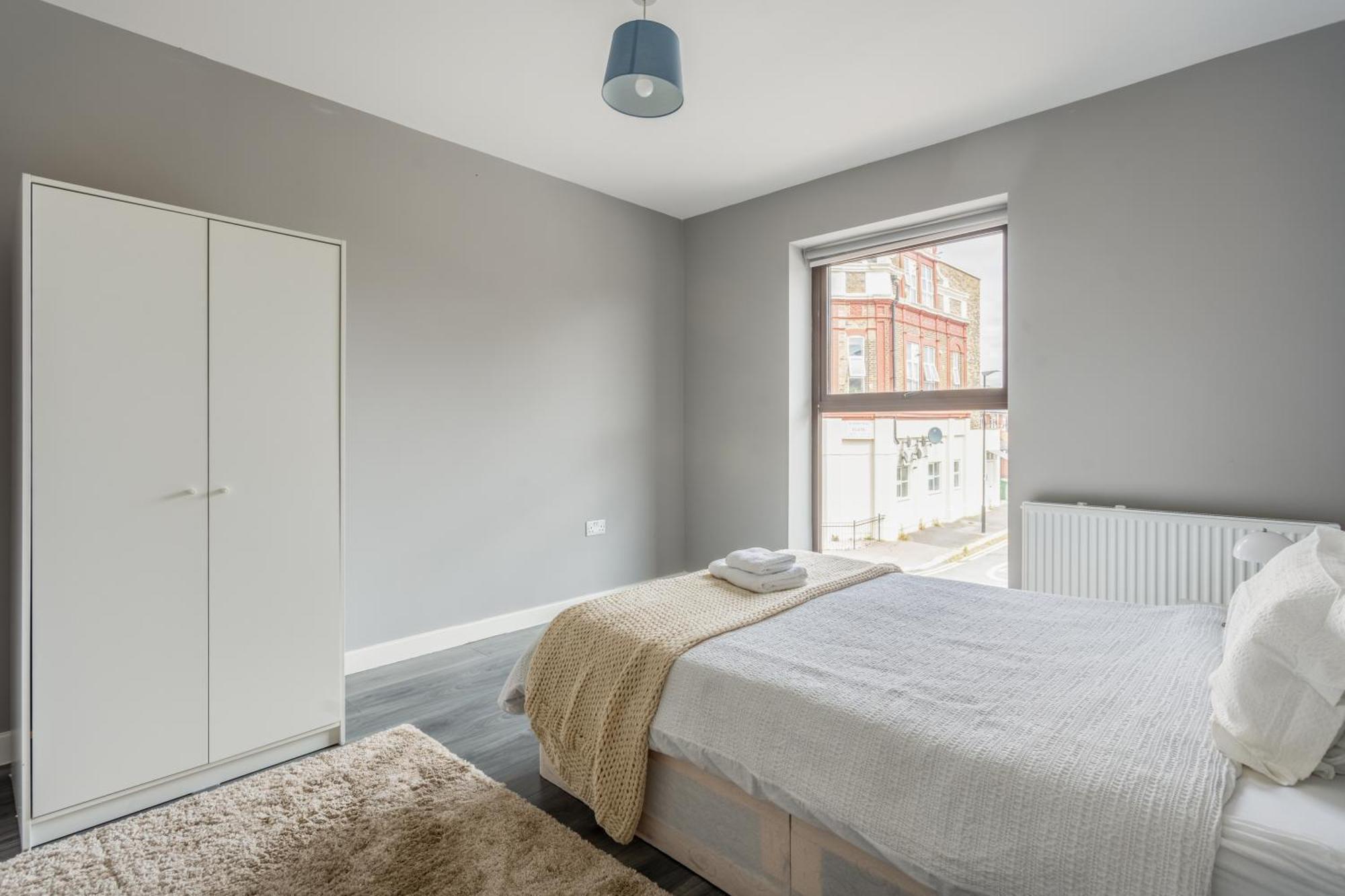 Modern Double Room With Shared Bathroom Londres Extérieur photo